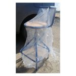 Tabouret réglable avec dossier