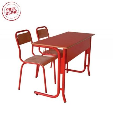 Table de classe double place réf b3586