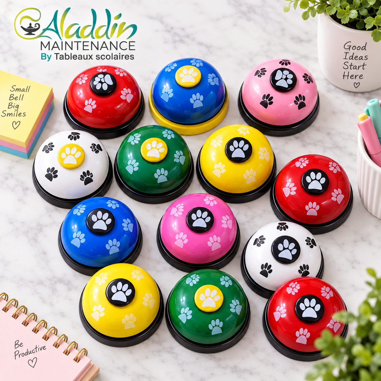 Cloche de Classe tableaux scolaires