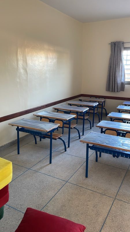 Table Scolaire Deux Places Avec Casier Perforé