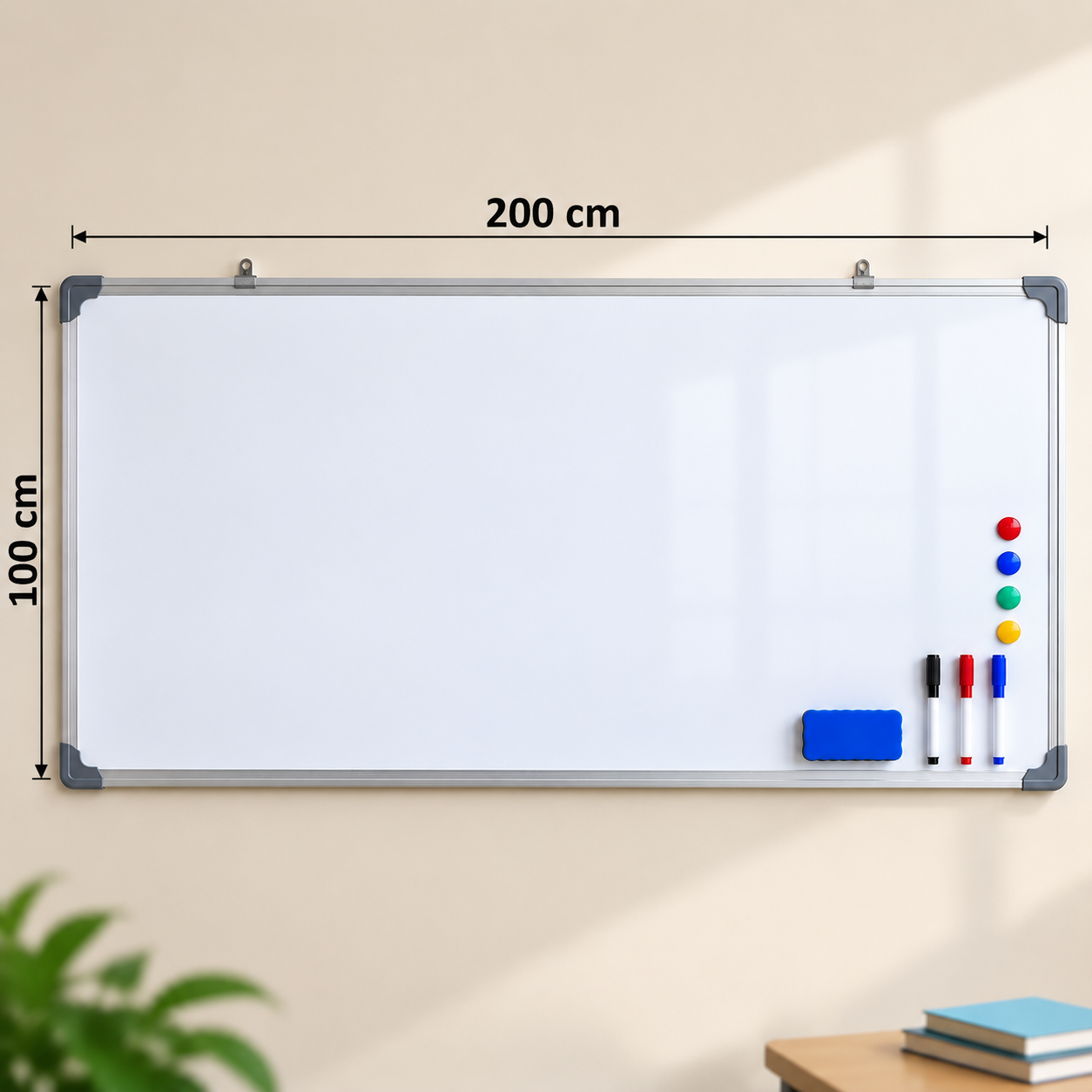 Tableau Blanc Magnétique 100x200 cm Maroc 500 DH Tableau Blanc Magnétique 100x200 cm Maroc 500 DH