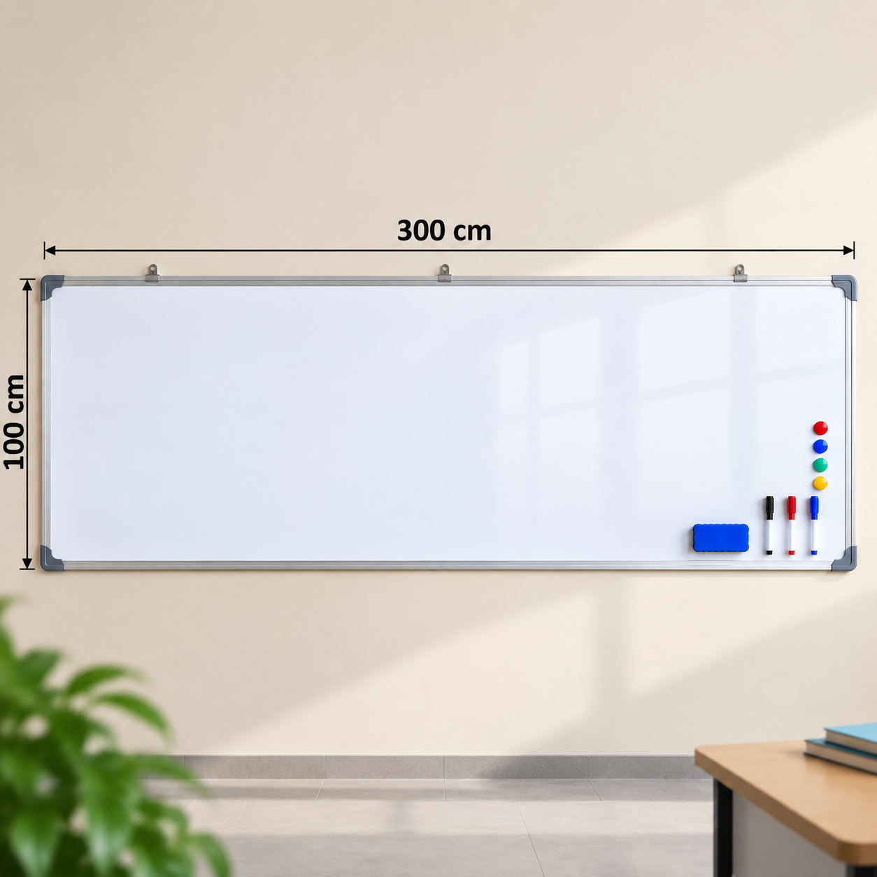 Tableau Blanc Magnétique 100x300 cm Maroc 950 DH Tableau Blanc Magnétique 100x300 cm Maroc 950 DH