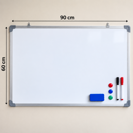tableau-blanc-magnetique-scolaire-60x90-cm