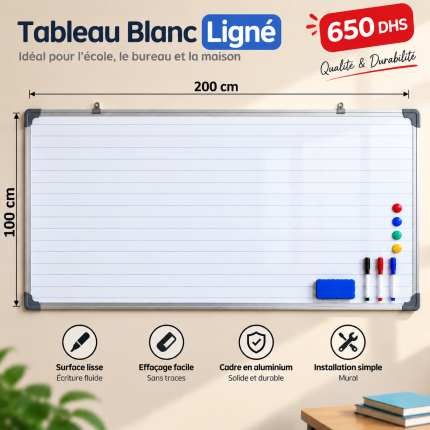 tableau blanc maroc